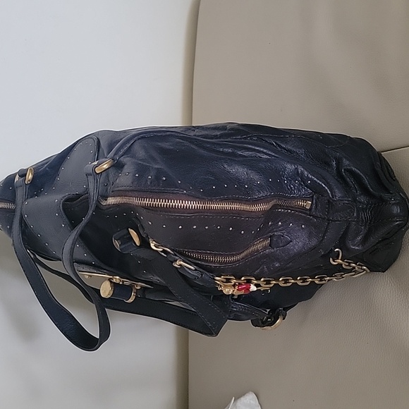 ALEXANDER MCQUEEN Vintage Navy Hand Bag - Picture 5 of 10